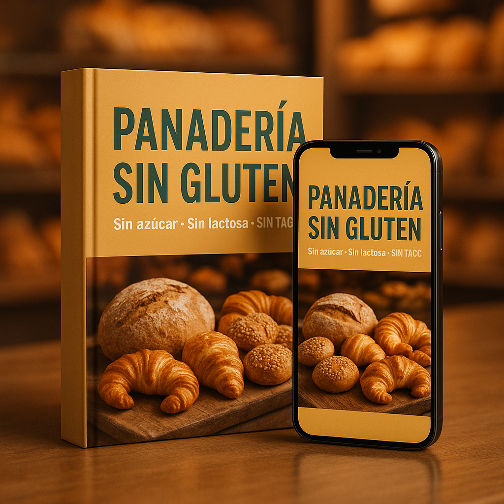 Panaderia Sin Gluten + 8 Bonos